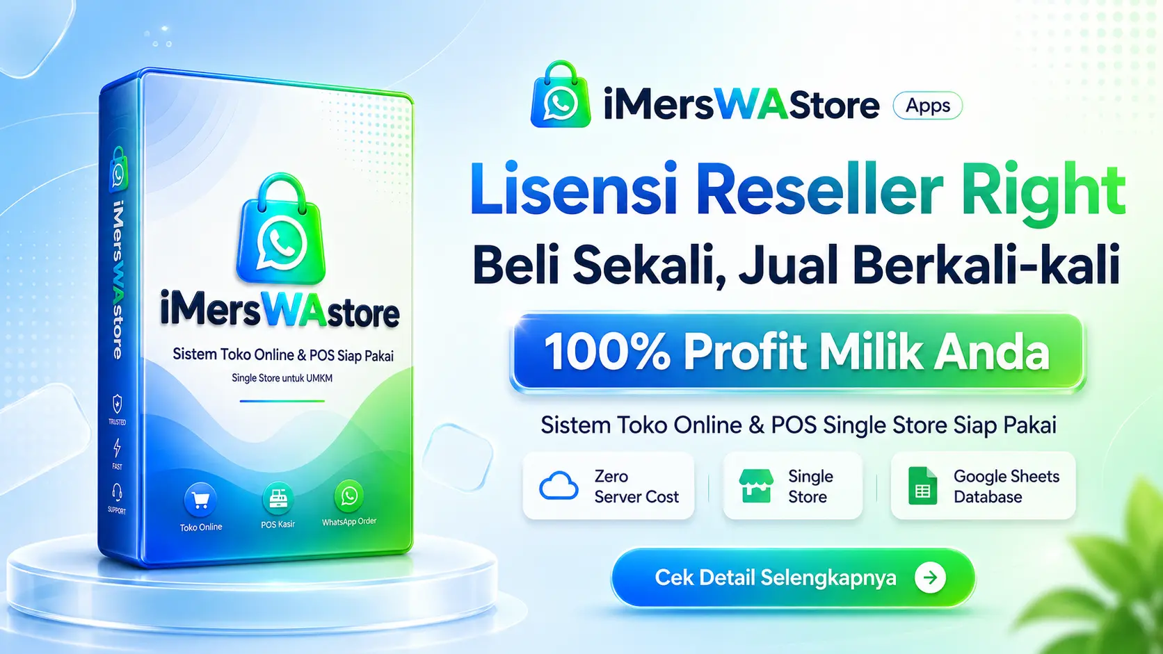 iMersWastore GAS version Reseller Right